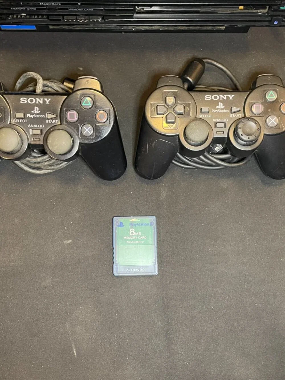 Ps2 Playstation 2 fat with controllers